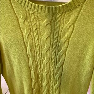 Lemon-Lime Merona Sweater
